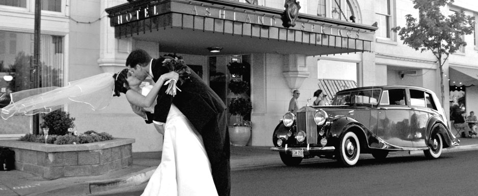 Beautiful Wedding Location in Southern Oregon - Ashland Springs Hotel