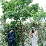 Weddings - Couple in Garden