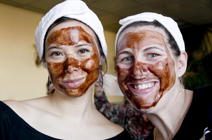 chocolate facial party