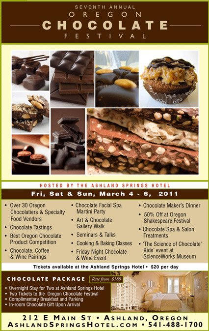 2011 Oregon Chocolate Festival Poster