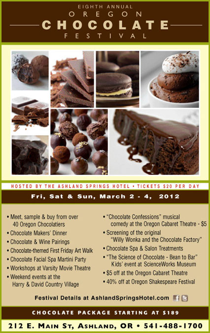 Oregon Chocolate Festival 2012 - Poster