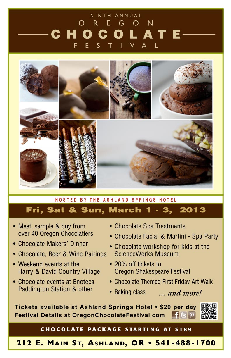 Oregon Chocolate Festival Poster