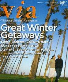 VIA, The AAA Traveler's Companion - February 2006