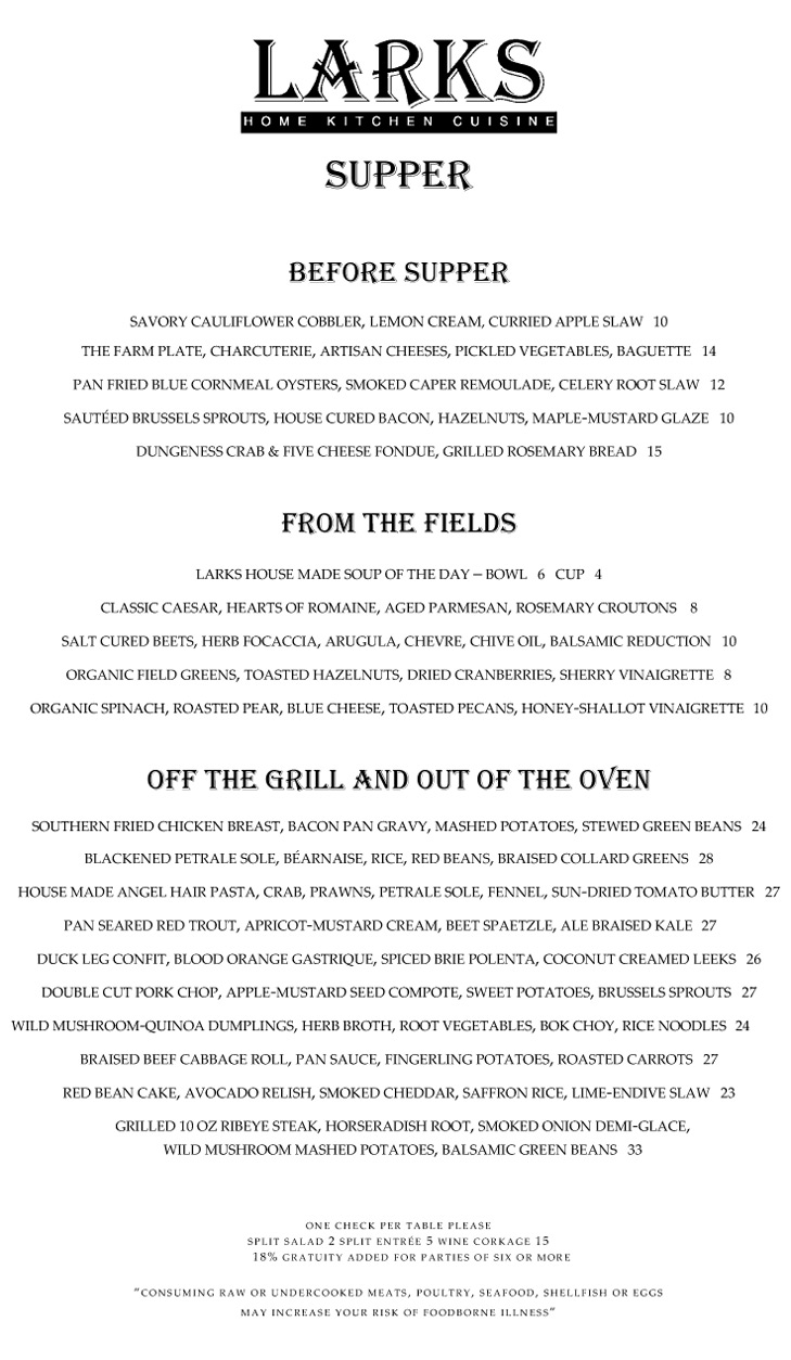 SUPPERmenu214 Ashland Springs Hotel Historical Hotel in Downtown