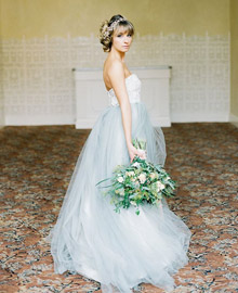 Green Wedding Shoes - Romantic Parisian Bridal Inspiration