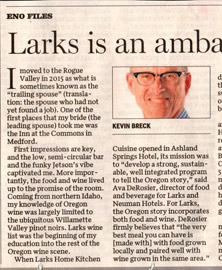 larks mt 1 18 2017