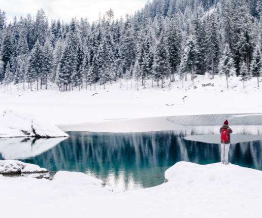 Winter Fishing, Mountain Lakes & Snowmobiling