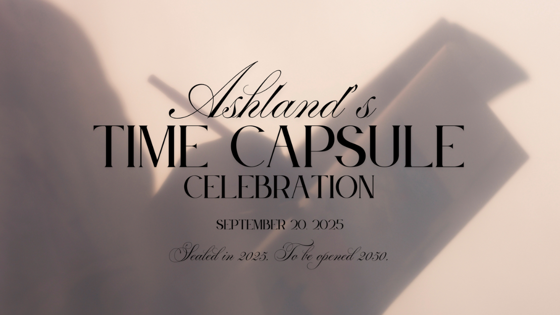 web time capsule event ASH website Ashland time capsule event ashland springs hotel